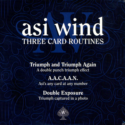 (image for) Three Card Routines - Asi Wind
